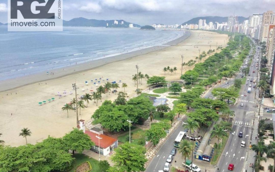 5 motivos para morar em um apartamento de frente à praia em Santos