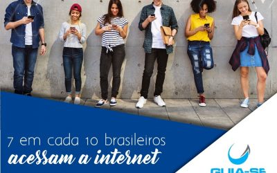 Pesquisa aponta: 7 a cada 10 brasileiros acessam a Internet