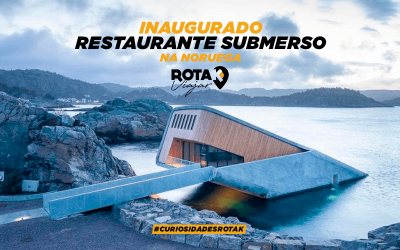 Inaugurado o primeiro e incrível restaurante submerso nas águas da Noruega