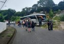 Lindoia: Ônibus freia bruscamente e passageira é arremessada