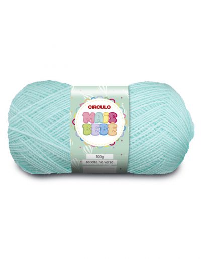 Lã Mais Bebê - 100 grs - Circulo-550 - Verde Candy