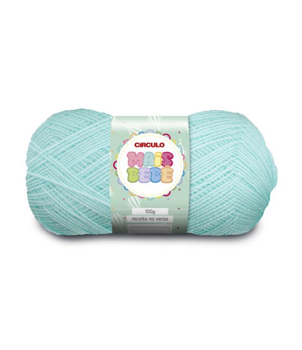 Lã Mais Bebê - 100 grs - Circulo-550 - Verde Candy