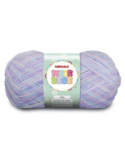 Lã Mais Bebê - 100 grs - Circulo- 9490 - Carrossel