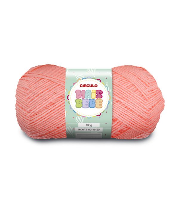 Lã Mais Bebê - 100 grs - Circulo- 214 - Blush