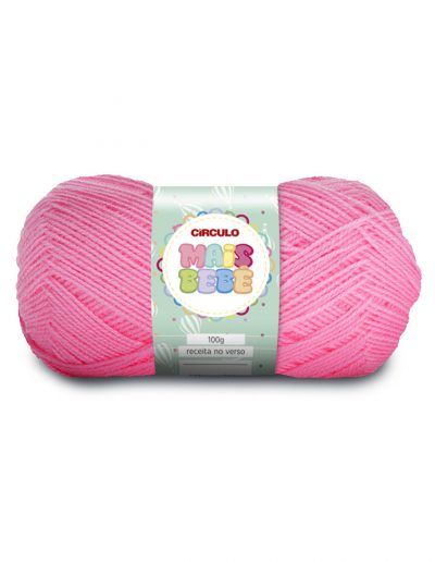 Lã Mais Bebê - 100 grs - Circulo- 3125- Rosa Quartzo