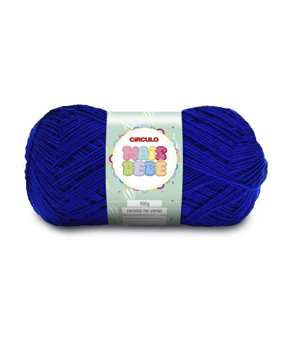 Lã Mais Bebê - 100 grs - Circulo- 2864- Azulão