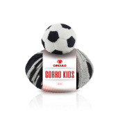 Fio Gorro Kids Bola de Futebol - 100 grs - Circulo