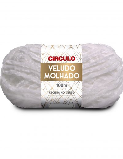 Lã Veludo Molhado - 100 grs - Circulo-Branco