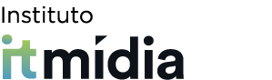 Logotipo da empresa Instituto It Mídia. O nome “Instituto It Mídia” está escrito nas cores preta e verde, com destaque para a palavra “IT”.
