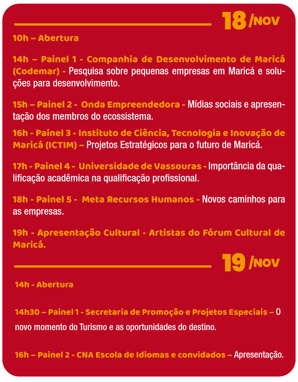 Programação-Itaipuaçu