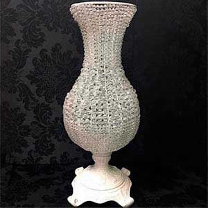 Vaso cristal bojudo G-locação de peças decorativas