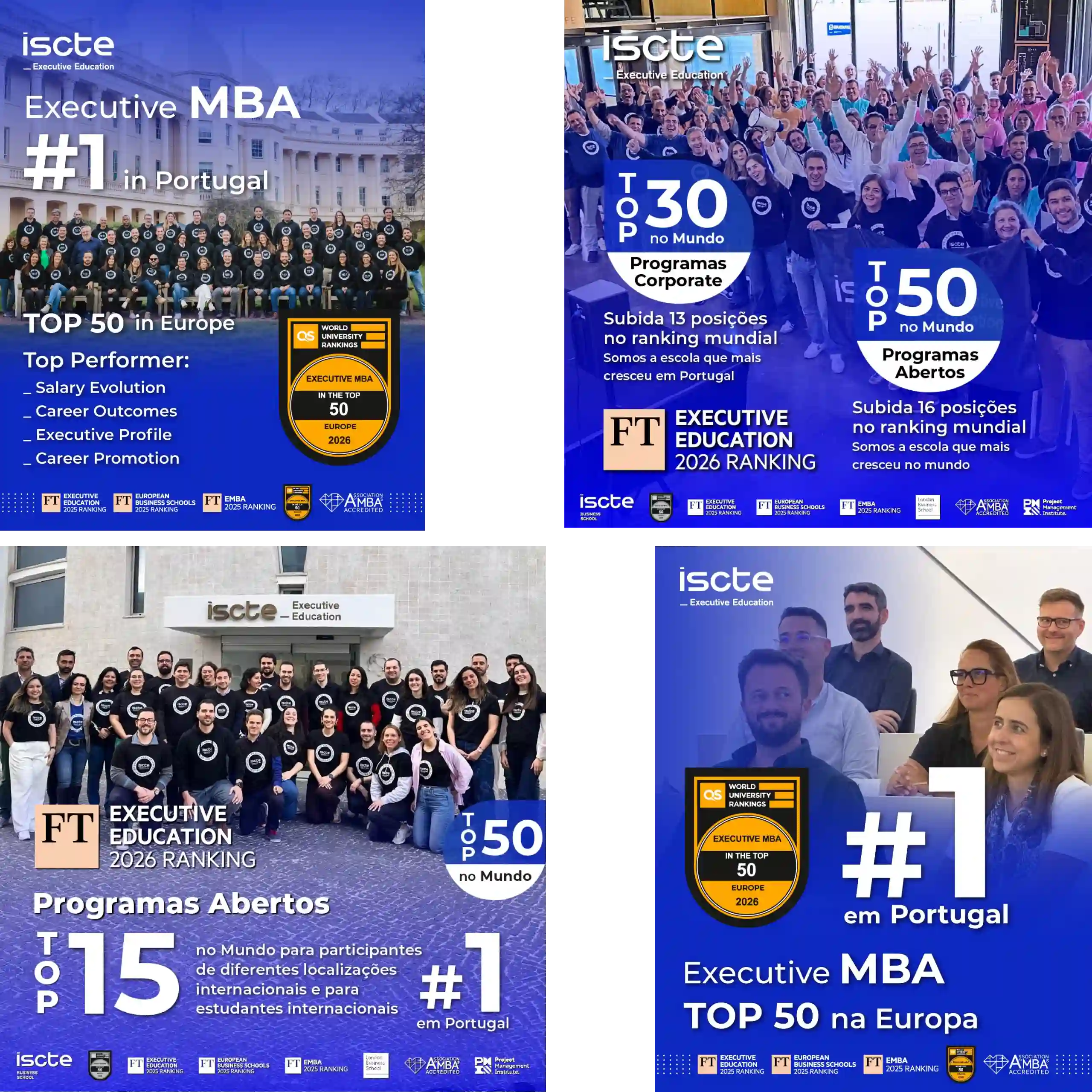 ISCTE Executive Education — rankings e certificações