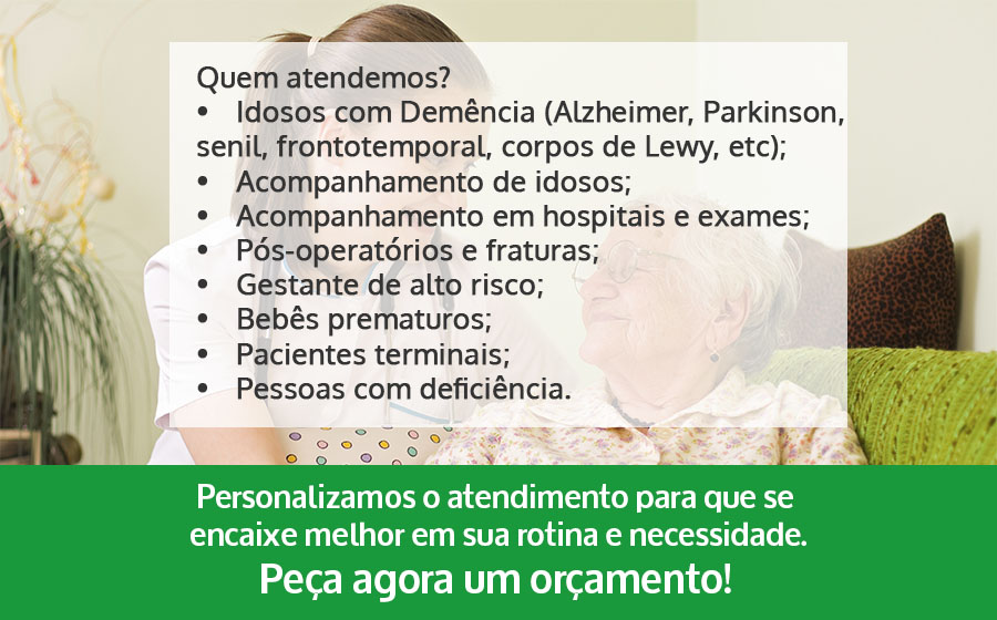 serviços agencia de cuidadores de idosos